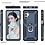 Ntech Hoesje Geschikt Voor Samsung Galaxy A32 5G Hoesje Anti-Shock Hybrid Armor hoesje Blauw - Hoesje Geschikt Voor Samsung Galaxy A32 hoesje kickstand Ring houder TPU backcover hoesje - met screenprotector Galaxy A32 5G - 2 pack