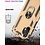 Ntech Hoesje Geschikt Voor Samsung Galaxy A32 5G Hoesje Anti-Shock Hybrid Armor hoesje Goud - Hoesje Geschikt Voor Samsung Galaxy A32 hoesje kickstand Ring houder TPU backcover hoesje - met screenprotector Galaxy A32 5G - 2 pack