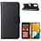Ntech Hoesje Geschikt Voor Samsung Galaxy A34 5G hoesje bookcase Zwart - bookcase portemonnee Hoesje met screenprotector / 2X Beschermglas
