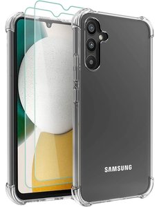 Ntech Samsung A34 5G Hoesje transparant Anti Shock silicone hoesje