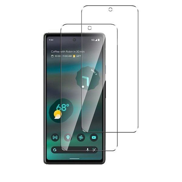 Ntech Screenprotector geschikt voor Google Pixel 6A Screenprotector Gehard Glas - Screenprotector geschikt voor Google Pixel 6A ScreenprotectorTempered Glass - 2 Stuks