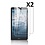 Ntech Screenprotector geschikt voor Nokia c2 2nd edition Screenprotector Gehard Glas - Screenprotector geschikt voor Nokia c2 2nd edition ScreenprotectorTempered Glass - 2 Stuks