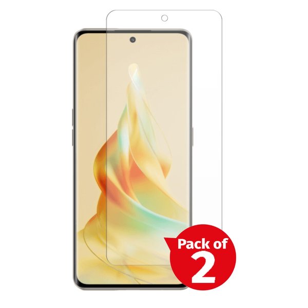 Ntech Screenprotector geschikt voor Oppo Reno 8T 5G Screenprotector Gehard Glas - Screenprotector geschikt voor Oppo Reno 8T 5G ScreenprotectorTempered Glass - 2 Stuks