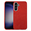 Ntech Hoesje Geschikt Voor Samsung Galaxy S23 plus hoesje Glitter TPU backcover – Rood