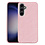 Ntech Hoesje Geschikt Voor Samsung Galaxy S23 hoesje Glitter TPU backcover – Rosegoud