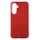 Ntech Hoesje Geschikt Voor Samsung Galaxy S23 plus hoesje Glitter TPU backcover – Rood