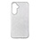 Ntech Hoesje Geschikt Voor Samsung Galaxy S23 plus hoesje Glitter TPU backcover – Zilver
