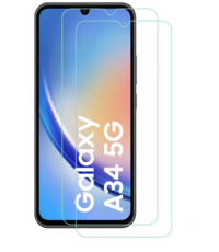 BixB Samsung Galaxy A34 Screenprotector 2 Pack