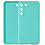 Ntech Hoesje Geschikt Voor Samsung Galaxy S23 Plus hoesje siliconen suède backcover met microvezel laag – Mint Groen