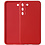 Ntech Hoesje Geschikt Voor Samsung Galaxy S23 Plus hoesje siliconen suède backcover met microvezel laag – Rood