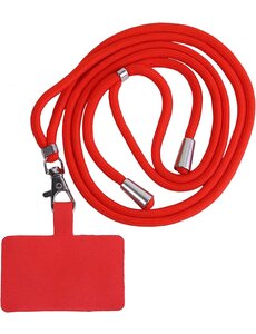 Ntech Universele Telefoonkoord Rood - Verstelbare Telefoonketting