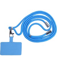 Ntech Universele Telefoonkoord Blauw - Verstelbare Telefoonketting