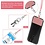 Ntech Universele Telefoonkoord Blauw - Verstelbare Telefoonketting - Koord voor samsung , Geschikt voor iPhone, Moto, LG, xiaomi, Telefoon