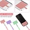 Ntech Universele Telefoonkoord Licht Roze - Verstelbare Telefoonketting - Koord voor samsung , Geschikt voor iPhone, Moto, LG, xiaomi, Telefoon