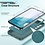 Ntech Hoesje Geschikt Voor Samsung Galaxy A54 Hoesje siliconen Pine Groen zacht siliconen hoesje TPU backcover - Met Screenprotector - 2 stuks