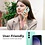 Ntech Hoesje Geschikt Voor Samsung Galaxy S23 Hoesje siliconen Mint Groen zacht siliconen hoesje TPU backcover - Met Screenprotector - 2 stuks