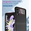 Ntech Hoesje Geschikt Voor Samsung Galaxy Z Flip 4 Hoesje geborsteld Shockproof Zwart - Hoesje Geschikt Voor Samsung Galaxy Z Flip 4 hoesje brushed cover