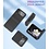Ntech Hoesje Geschikt Voor Samsung Galaxy Z Flip 4 Hoesje geborsteld Shockproof Zwart - Hoesje Geschikt Voor Samsung Galaxy Z Flip 4 hoesje brushed cover