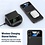 Ntech Hoesje Geschikt Voor Samsung Galaxy Z Flip 4 Hoesje geborsteld Shockproof Zwart - Hoesje Geschikt Voor Samsung Galaxy Z Flip 4 hoesje brushed cover