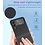 Ntech Hoesje Geschikt Voor Samsung Galaxy Z Flip 4 Hoesje geborsteld Shockproof Zwart - Hoesje Geschikt Voor Samsung Galaxy Z Flip 4 hoesje brushed cover