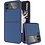 Ntech Hoesje Geschikt Voor Samsung Galaxy Z Flip 4 Hoesje geborsteld Shockproof Blauw - Hoesje Geschikt Voor Samsung Galaxy Z Flip 4 hoesje brushed cover