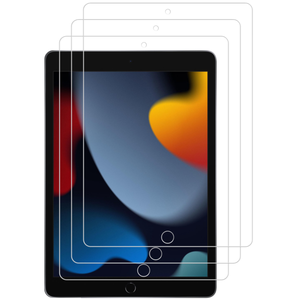 BixB BixB Screenprotector Geschikt Voor iPad 10.2 2019/2020/2021 (7e/8e/9e Generatie) gehard glas tempered glass bescherming - 3 STUKS
