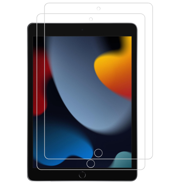 BixB BixB Screenprotector Geschikt Voor iPad 10.2 2019/2020/2021 (7e/8e/9e Generatie) gehard glas tempered glass bescherming - 2 STUKS