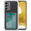 BixB BixB bumper case Hoesje Geschikt Voor Samsung Galaxy S22 Plus hoesje met pashouder transparant siliconen Anti Shock cover