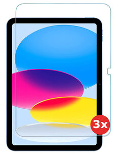BixB BixB Screenprotector iPad 2022 10e Generatie - 3 STUKS
