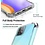 BixB BixB bumper case Hoesje Geschikt Voor Samsung Galaxy A52/A52s hoesje transparant siliconen Anti Shock cover