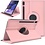 Ntech Hoesje Geschikt Voor Samsung Galaxy Tab S8 Plus hoes Draaibare Book Case Cover Rose Goud - Hoesje Geschikt Voor Samsung Galaxy Tab S8 Plus hoesje 2022/ Tab S7 FE 2021/Tab S7 Plus 2020 hoesje -Tablet Hoes 12.4 Inch