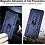 Ntech Hoesje Geschikt Voor Samsung Galaxy A34 Hoesje Anti-Shock Hybrid Armor hoesje Blauw - Hoesje Geschikt Voor Samsung Galaxy A34 kickstand Ring houder TPU backcover hoesje - met screenprotector Galaxy A34 - 2 pack