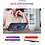 Ntech Hoesje Geschikt voor Samsung Galaxy A24 hoesje Blauw Met Draaibare Ring Houder - Galaxy A24 Screenprotector - 2 stuks