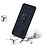 Ntech Hoesje Geschikt voor Samsung Galaxy A24 hoesje Blauw Met Draaibare Ring Houder - Galaxy A24 Screenprotector - 2 stuks