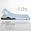 Ntech Hoesje Geschikt Voor Samsung Galaxy A22 5G Hoesje siliconen Licht Blauw zacht siliconen hoesje TPU backcover - Met Screenprotector - 2 stuks