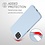 Ntech Hoesje Geschikt Voor Samsung Galaxy A22 5G Hoesje siliconen Licht Blauw zacht siliconen hoesje TPU backcover - Met Screenprotector - 2 stuks