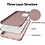 Ntech Hoesje Geschikt Voor Samsung Galaxy A22 5G Hoesje siliconen Pink Sand zacht siliconen hoesje TPU backcover - Met Screenprotector - 2 stuks