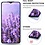 Ntech Hoesje Geschikt Voor Samsung Galaxy A22 5G Hoesje siliconen Lila zacht siliconen hoesje TPU backcover - Met Screenprotector - 2 stuks