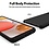 Ntech Hoesje Geschikt Voor Samsung Galaxy A22 5G Hoesje siliconen Zwart zacht siliconen hoesje TPU backcover - Met Screenprotector - 2 stuks