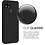 Ntech Hoesje geschikt voor Xiaomi Redmi 10A/9C Hoesje siliconen Zwart zacht siliconen hoesje TPU backcover - met Redmi 10A/9C Screenprotector - 2 stuks