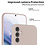 Ntech Hoesje Geschikt Voor Samsung Galaxy A24 Hoesje siliconen Pink Sand zacht siliconen hoesje TPU backcover - Met Screenprotector - 2 stuks