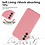 Ntech Hoesje Geschikt Voor Samsung Galaxy A24 Hoesje siliconen Licht Roze zacht siliconen hoesje TPU backcover - Met Screenprotector - 2 stuks
