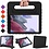 Ntech Hoes Geschikt voor Samsung Galaxy Tab A8 Hoes Kinderen Zwart - Hoes Geschikt voor Samsung Galaxy Tab A8 (2021 / 2022) kinderen Hoes - Backcover hoes met handvat - Ntech