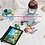 Ntech Hoes Geschikt voor Samsung Galaxy Tab A8 Hoes Kinderen Zwart - Hoes Geschikt voor Samsung Galaxy Tab A8 (2021 / 2022) kinderen Hoes - Backcover hoes met handvat - Ntech