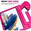 Ntech Hoes Geschikt voor Samsung Galaxy Tab A8 Hoes Kinderen Pink - Hoes Geschikt voor Samsung Galaxy Tab A8 (2021 / 2022) kinderen Hoes - Backcover hoes met handvat - Ntech