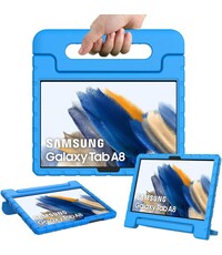Ntech Samsung Tab A8 Hoes Kinderen Blauw