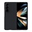 Ntech Hoesje Geschikt Voor Samsung Galaxy Fold 5 hoesje Carbon Fiber Slimcover Protective Cover zwart - Hoesje Hoesje Geschikt Voor Samsung Galaxy Fold 5 Silicone hoesje