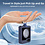 Ntech Hoesje Geschikt Voor Samsung Galaxy Flip 5 hoesje zacht siliconen met Ring Navy - Galaxy Flip 5 Silicone hoesje Liquid backcover