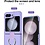 Ntech Hoesje Geschikt Voor Samsung Galaxy Flip 5 hoesje zacht siliconen met Ring Lila - Galaxy Flip 5 Silicone hoesje Liquid backcover