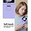Ntech Hoesje Geschikt Voor Samsung Galaxy Flip 5 hoesje zacht siliconen met Ring Lila - Galaxy Flip 5 Silicone hoesje Liquid backcover